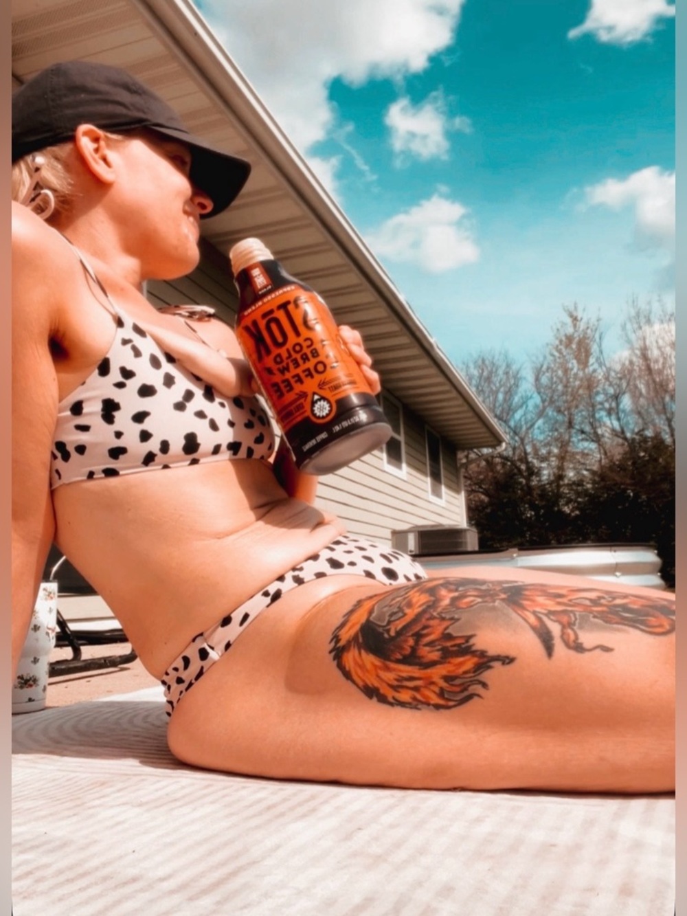 Leopard Print Bikini Set